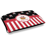 Pirate & Stripes Dog Bed w/ Name or Text