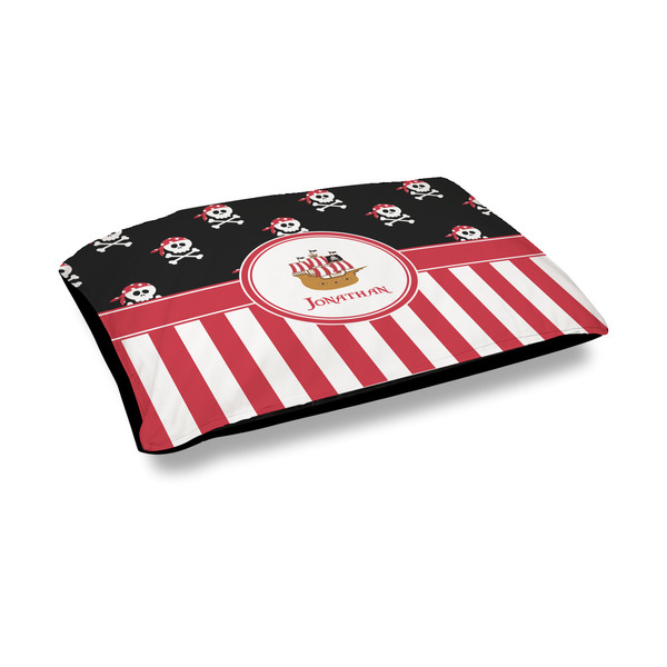 Custom Pirate & Stripes Outdoor Dog Bed - Medium (Personalized)
