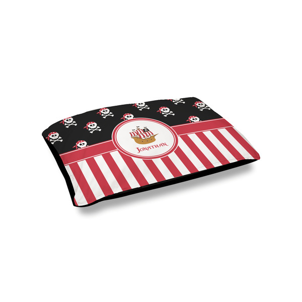 Custom Pirate & Stripes Outdoor Dog Bed - Small (Personalized)