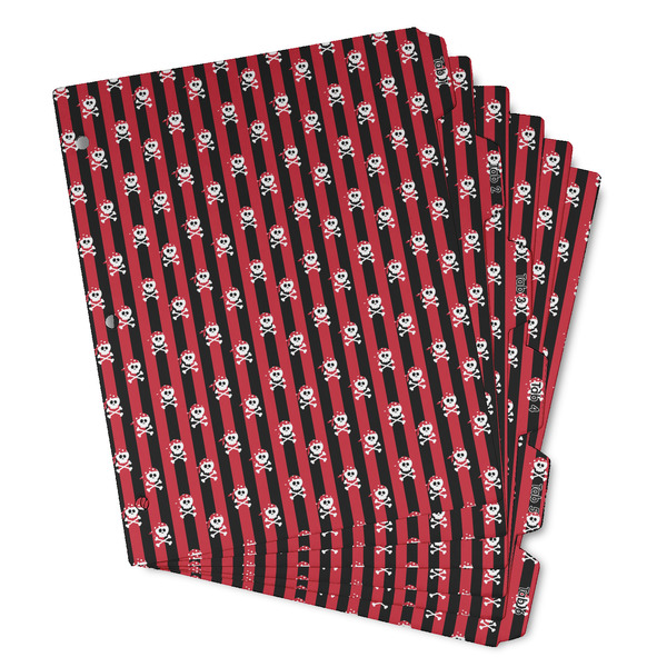 Pirate & Stripes Page Dividers - Set of 6 - Main/Front