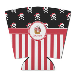 Pirate & Stripes Party Cup Sleeve - with Bottom (Personalized)