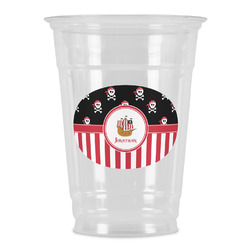 Pirate & Stripes Party Cups - 16oz (Personalized)