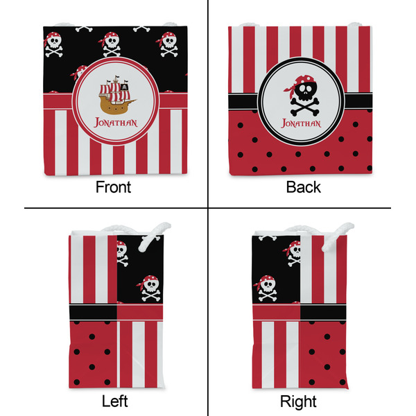 Pirate & Stripes Party Favor Gift Bag - Gloss - Approval