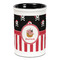 Pirate & Stripes Ceramic Pencil Holders - Black