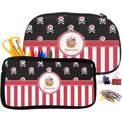 Pirate & Stripes Neoprene Pencil Case (Personalized)