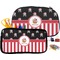 Pirate & Stripes Pencil / School Supplies Bags Small and Medium