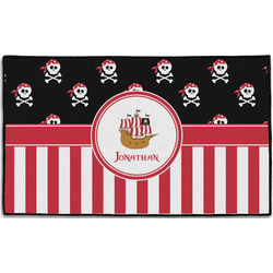 Pirate & Stripes Door Mat - 60"x36" (Personalized)
