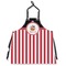 Pirate & Stripes Apron Without Pockets w/ Name or Text
