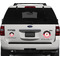 Pirate & Stripes Personalized Car Magnets on Ford Explorer
