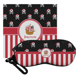 Pirate & Stripes Eyeglass Case & Cloth (Personalized)