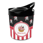 Pirate & Stripes Plastic Ice Bucket (Personalized)