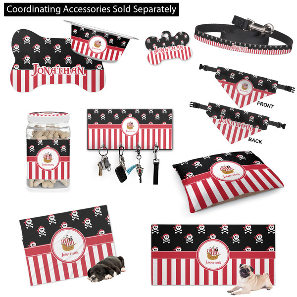 Pirate & Stripes Customized Pet Accessories