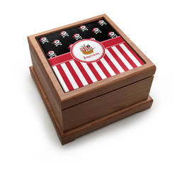 Pirate & Stripes Pet Urn w/ Name or Text