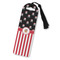 Pirate & Stripes Plastic Bookmarks - Front