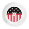 Pirate & Stripes Plastic Party Dinner Plates - Approval