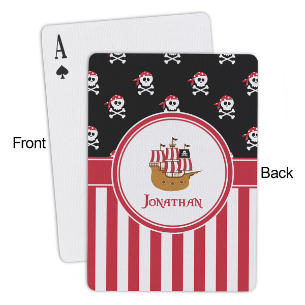 Pirate & Stripes Playing Cards - Approval