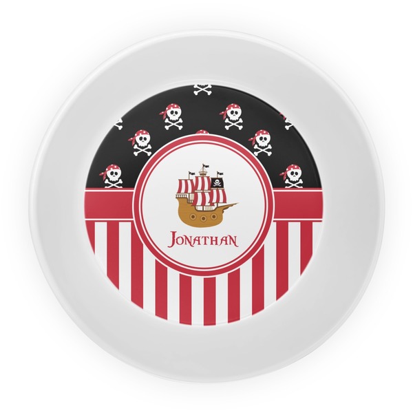 Pirate & Stripes Melamine Bowl - Center