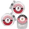 Pirate & Stripes Puppy Treat Jar - Top Left Right
