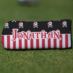 Pirate & Stripes Blade Putter Cover (Personalized)