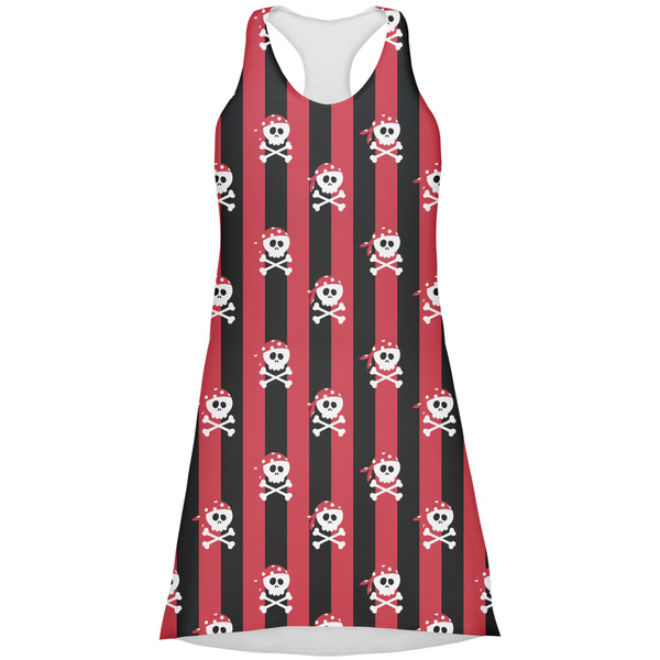 Custom Pirate & Stripes Racerback Dress - 2X Large