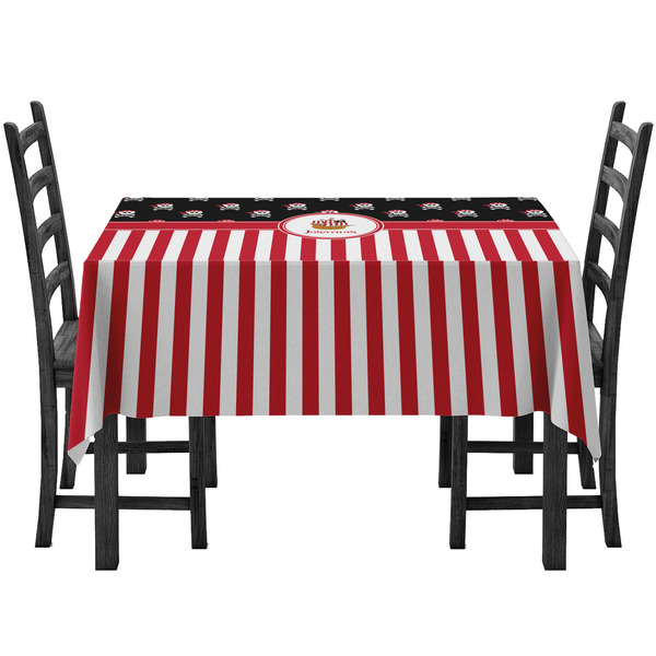 Custom Pirate & Stripes Tablecloth (Personalized)
