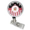Pirate & Stripes Retractable Badge Reel (Personalized)
