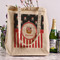 Pirate & Stripes Reusable Cotton Grocery Bag - In Context