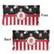 Pirate & Stripes Large Rope Tote - From & Back View