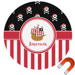 Pirate & Stripes Car Magnet (Personalized)