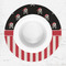 Pirate & Stripes Round Linen Placemats - LIFESTYLE (single)