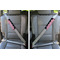Pirate & Stripes Seat Belt Covers (Set of 2 - In the Car)