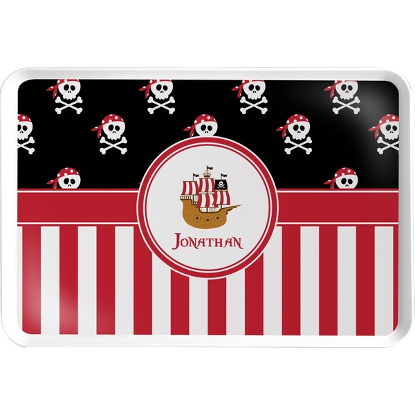 Custom Pirate & Stripes Serving Tray (Personalized)