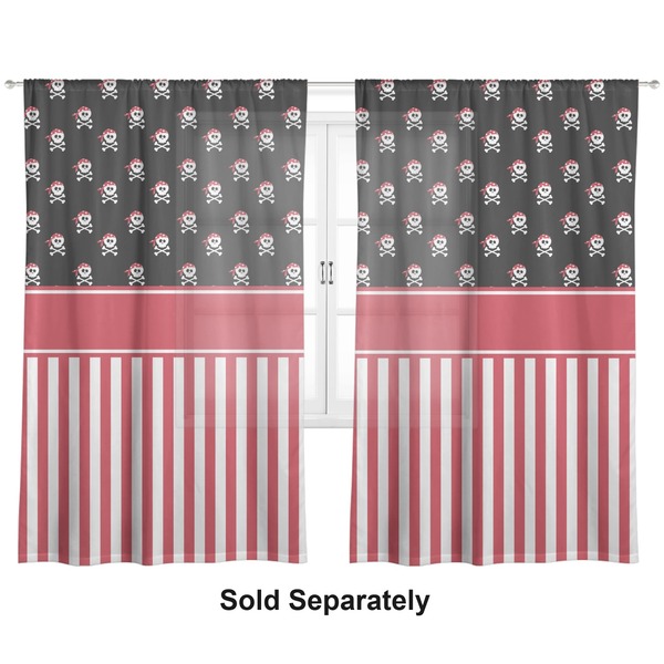 Pirate & Stripes Sheer Curtains