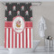 Pirate & Stripes Shower Curtain Lifestyle