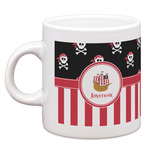 Pirate & Stripes Espresso Cup (Personalized)