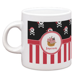 Pirate & Stripes Espresso Cup (Personalized)