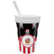 Pirate & Stripes Sippy Cup with Straw (Personalized)
