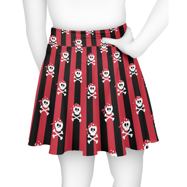 Pirate & Stripes Skater Skirt - Back