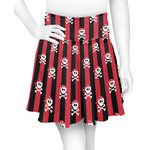 Pirate & Stripes Skater Skirt - X Small