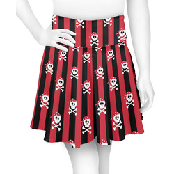 Pirate & Stripes Skater Skirt - X Small