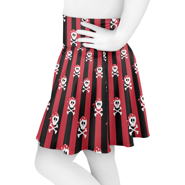 Pirate & Stripes Skater Skirt - Side