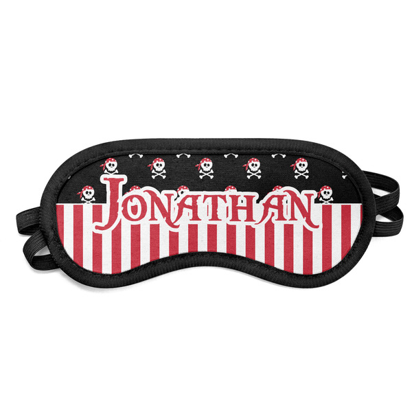 Custom Pirate & Stripes Sleeping Eye Mask (Personalized)
