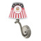 Pirate & Stripes Small Chandelier Lamp - LIFESTYLE (on wall lamp)