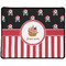 Pirate & Stripes Large Gaming Mouse Pad - 12.5" x 10" (Personalized)