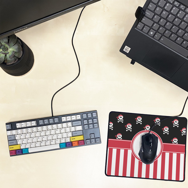 Pirate & Stripes Small Gaming Mats - LIFESTYLE