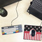 Pirate & Stripes Small Gaming Mats - LIFESTYLE