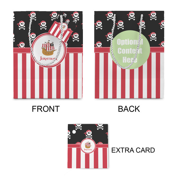 Pirate & Stripes Small Gift Bag - Approval