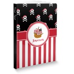 Pirate & Stripes Softbound Notebook (Personalized)