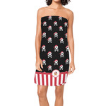 Pirate & Stripes Spa / Bath Wrap w/ Name or Text