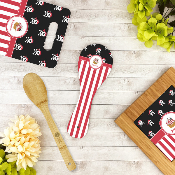 Pirate & Stripes Spoon Rest Trivet - LIFESTYLE
